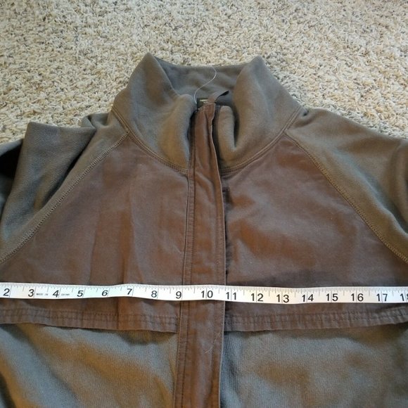 Eddie Bauer womens brown military parka NEW - Picture 3 of 4